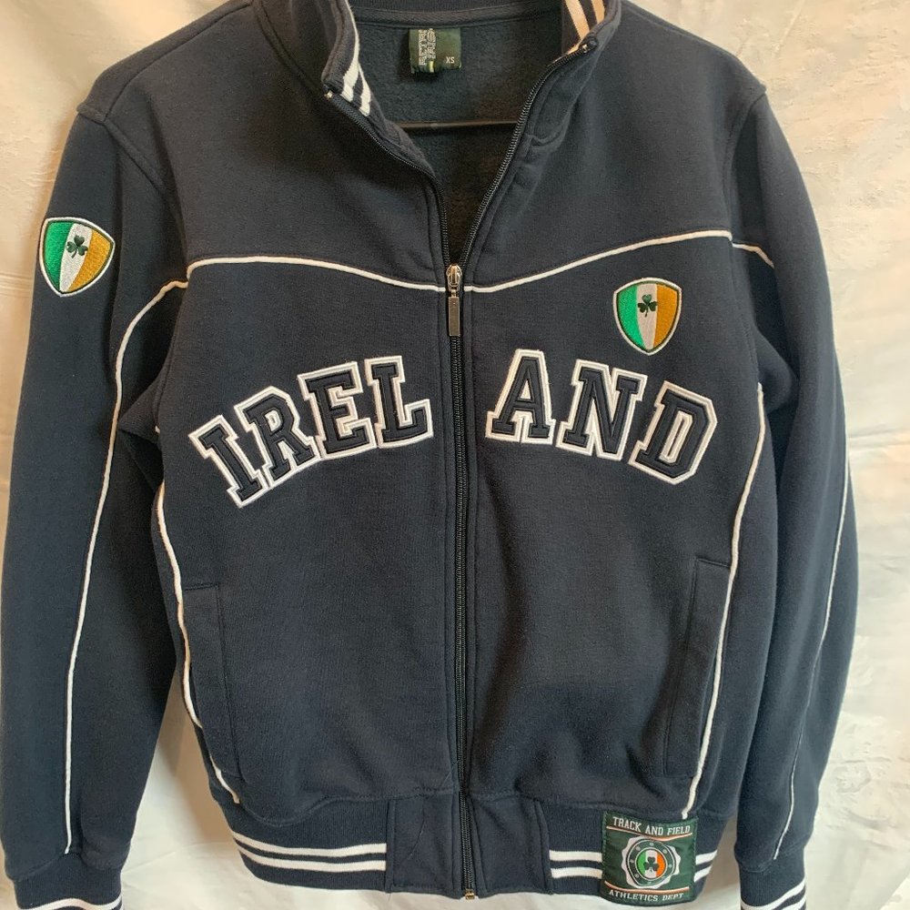 Ireland zip up Sweatshirt